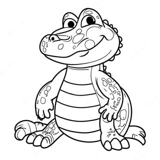 Montgomery Gator Kleurplaat 30358-27279