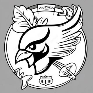 Arizona Cardinals Logo Kleurplaat 30658-27519