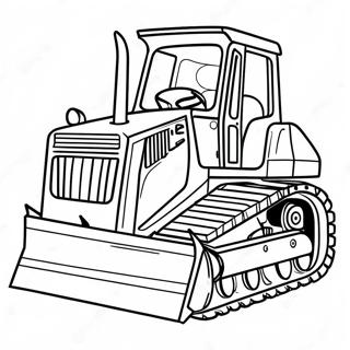 Bulldozer Kleurplaat 30758-27598