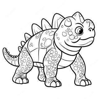 Ankylosaurus Kleurplaten