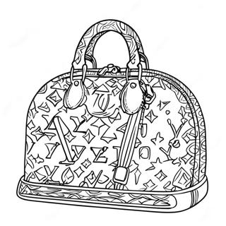 Louis Vuitton Logo Kleurplaat 30908-27719