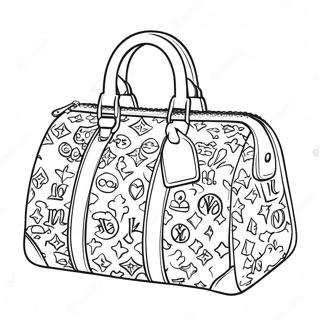 Louis Vuitton Handtas Kleurplaat 30909-27723