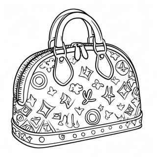 Louis Vuitton Handtas Kleurplaat 30909-27724