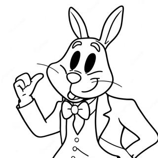 Roger Rabbit Kleurplaat 31048-27830