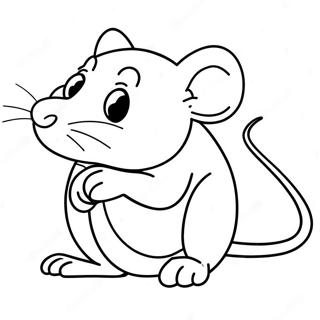 Remy De Rat Kleurplaat 3169-2592