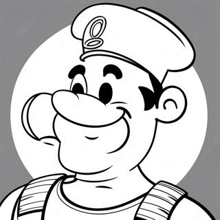 Popeye Kleurplaten