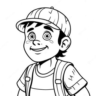 El Chavo Del Ocho Kleurplaten