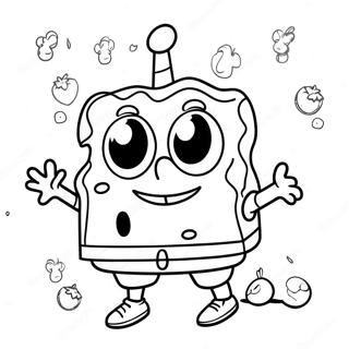 Baby Spongebob Kleurplaat 32059-16542