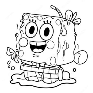 Baby Spongebob Kleurplaat 32059-16544