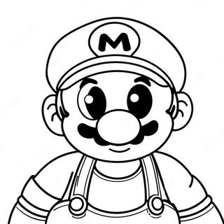 Mario Wonder Kleurplaten