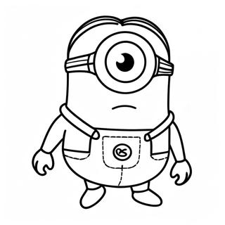 Kleurplaat Van Kevin De Minion 32389-16807