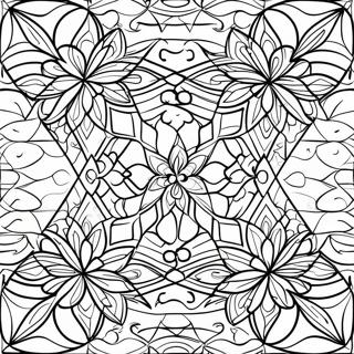 Tessellatie Geometrisch Ontwerp Kleurplaat 32681-17022