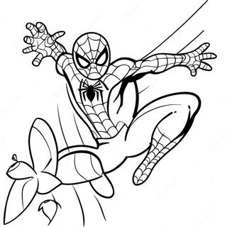 Spiderman Pasen Kleurplaat 32711-17047