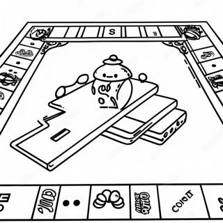 Monopoly Kleurplaten