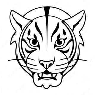 Bengals Team Logo Kleurplaat 3299-2682