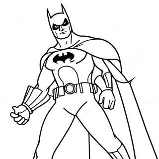 Batman Animatieserie Kleurplaat 33361-17564