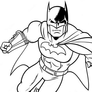 Batman In Actie Kleurplaat 33362-17565