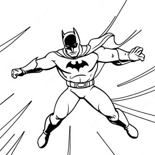 Batman In Actie Kleurplaat 33362-17567