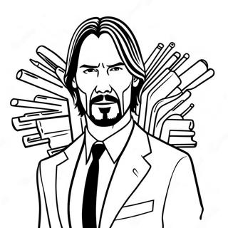 John Wick Kleurplaat 33401-17595