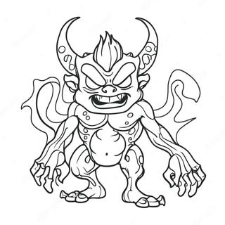 Inkt Demon Kleurplaat 33541-17707