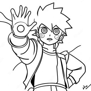 Minato Met Rasengan Kleurplaat 33682-17824