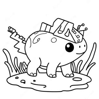 Minecraft Axolotl Kleurplaat 33751-17876