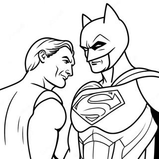 Batman Vs Superman Kleurplaat 34042-18094