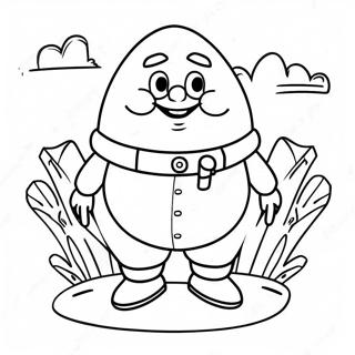 Kleurrijke Humpty Dumpty Kleurplaat 34113-28354