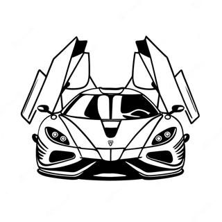 Koenigsegg Logo Kleurplaat 34162-28392