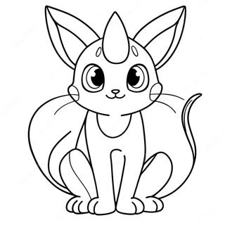 Espeon Kleurplaat 34192-18216