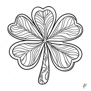 Shamrock Kleurplaat 3419-2778