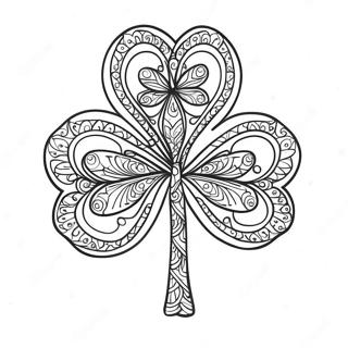 Shamrock Kleurplaat 3419-2779