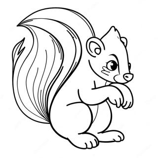 Skunk Kleurplaat 34212-18230