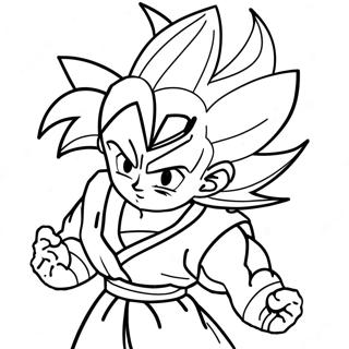 Goten Kleurplaten