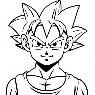 Goten In Super Saiyan Vorm Kleurplaat 34283-28490