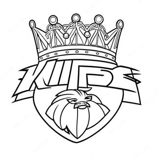 Sacramento Kings Logo Kleurplaat 34323-28599