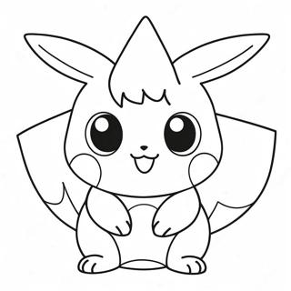 Schattige Pokemon Kleurplaat 34332-28602