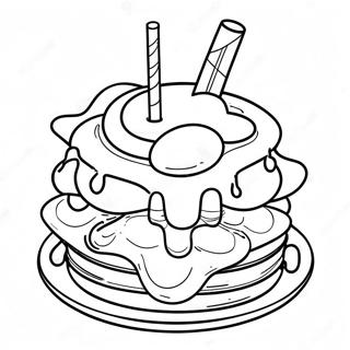 Kleurplaat Van Een Wafel 34372-28559