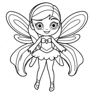 Bloom Winx Club In Feeenvorm Kleurplaat 34583-28807