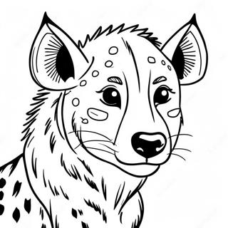 Hyena Kleurplaten