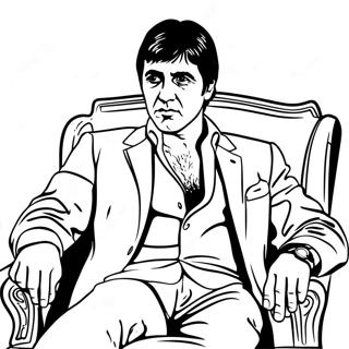 Scarface Kleurplaten