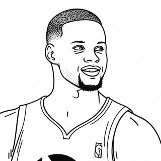 Steph Curry Kleurplaat 351-282