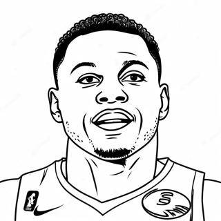 Steph Curry Kleurplaat 351-284