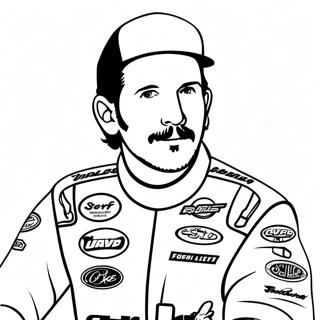 Dale Earnhardt Kleurplaten