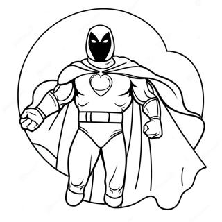 Moon Knight Kleurplaat 35883-29940