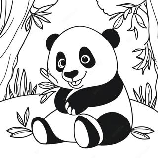 Speelse Panda Kleurplaat 35894-29849