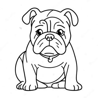 Bulldog Kleurplaten