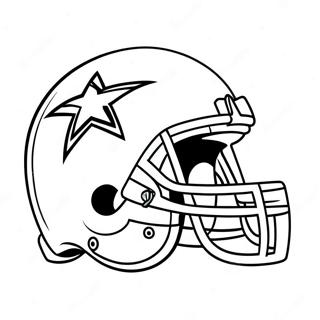 Dallas Cowboys Logo Kleurplaat 36303-30268