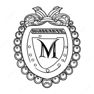 Maserati Logo Kleurplaat 36353-30315