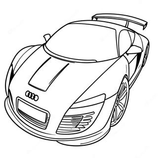 Audi Sportauto Racen Kleurplaat 36545-30464